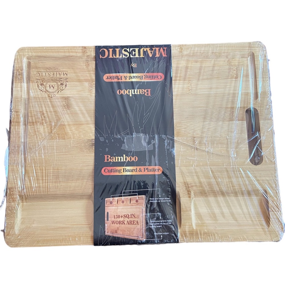 Bamboo Cutting Board & Platter